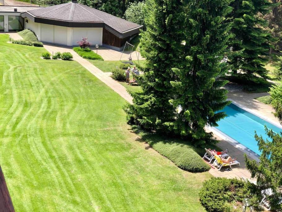 Modern Laax Apt, Swimming Pools, Wellness & Tennis Eksteriør bilde