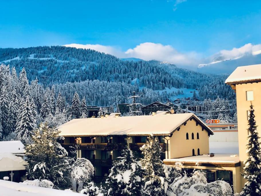 Modern Laax Apt, Swimming Pools, Wellness & Tennis Eksteriør bilde