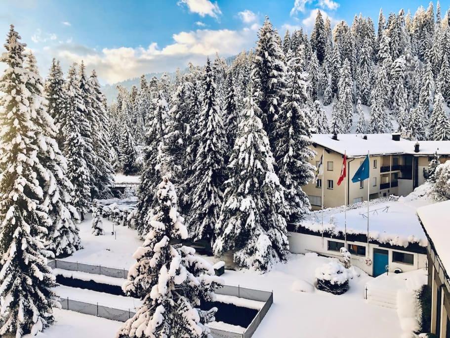 Modern Laax Apt, Swimming Pools, Wellness & Tennis Eksteriør bilde